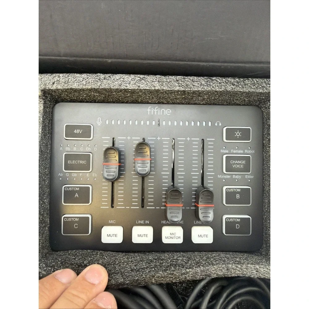 FIFINE Gaming Equipment Bundle, Dynamic XLR/USB Gaming Microphone Set KS5